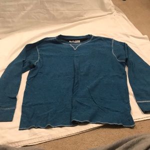 Men’s blue long sleeve shirt